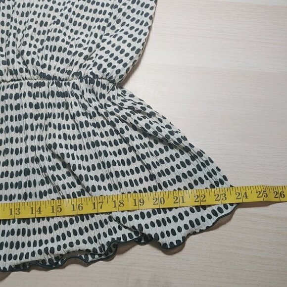 NWT ZARA Polka dot elastic waist asymmetrical hem camisole - Picture 10 of 15